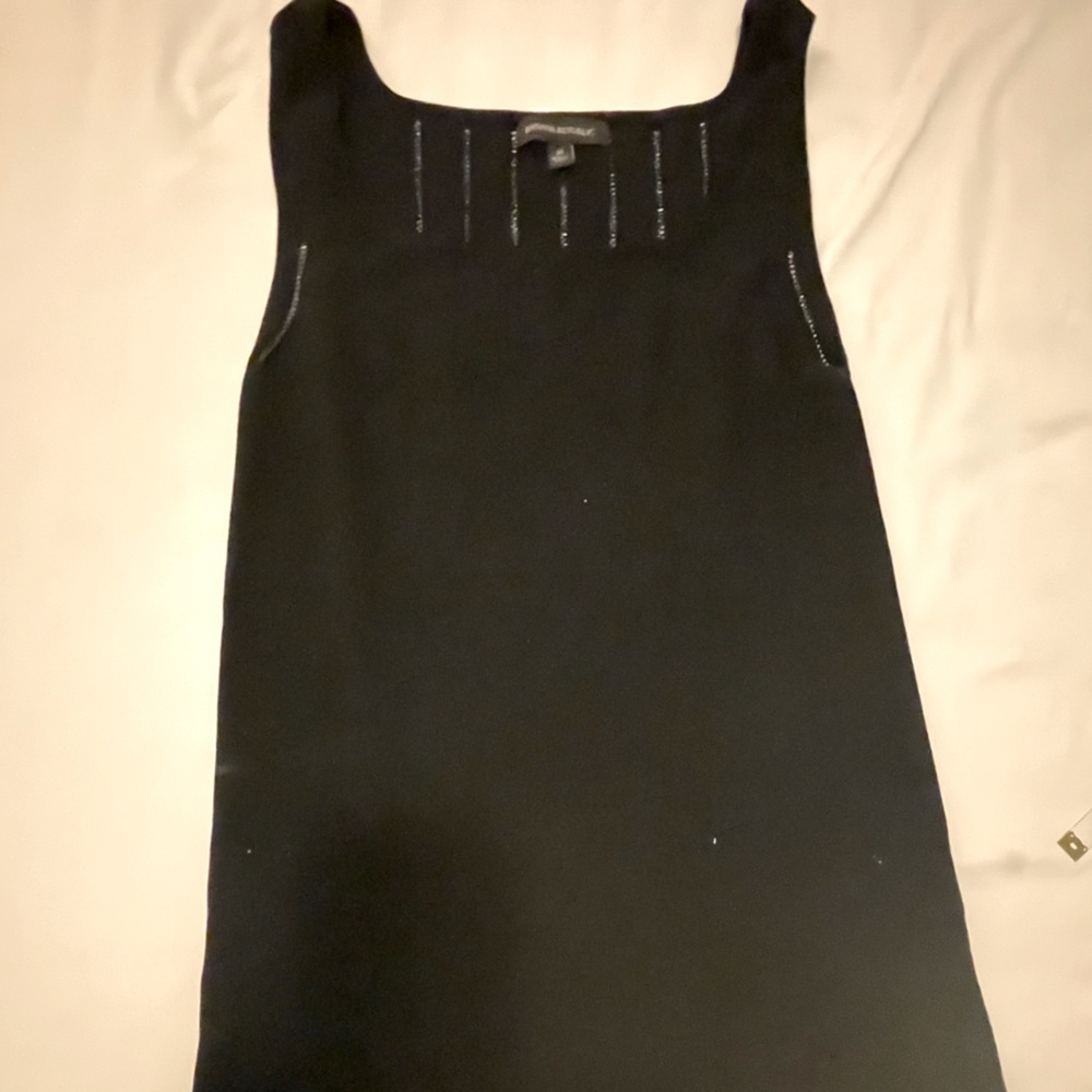 Banana republic sleeveless square neck sweater size M